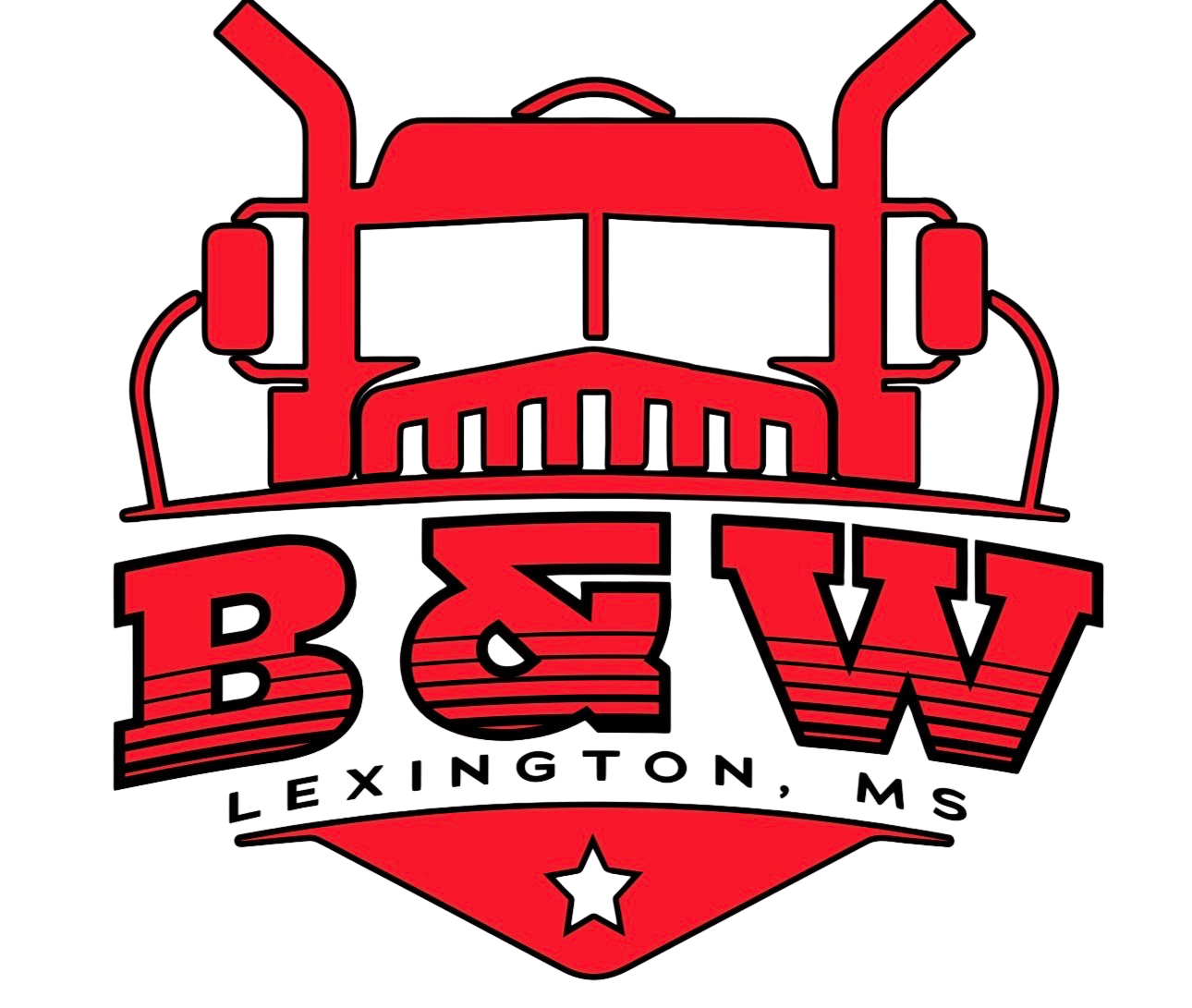 B & W logo